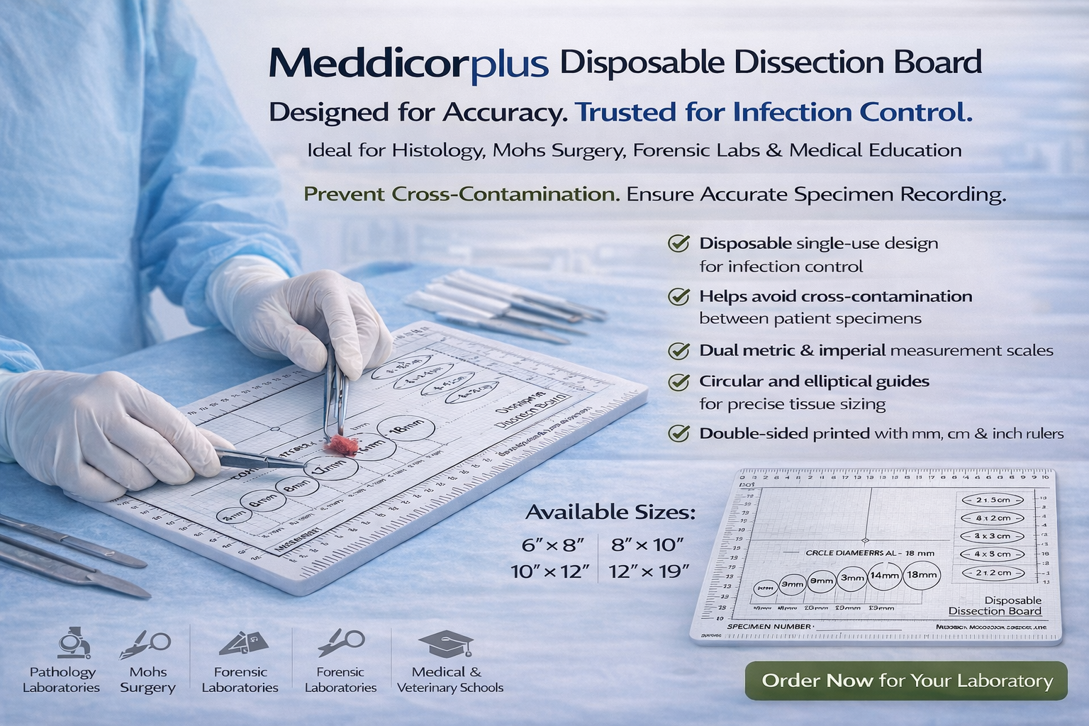 Disposable Dissection Board  poster