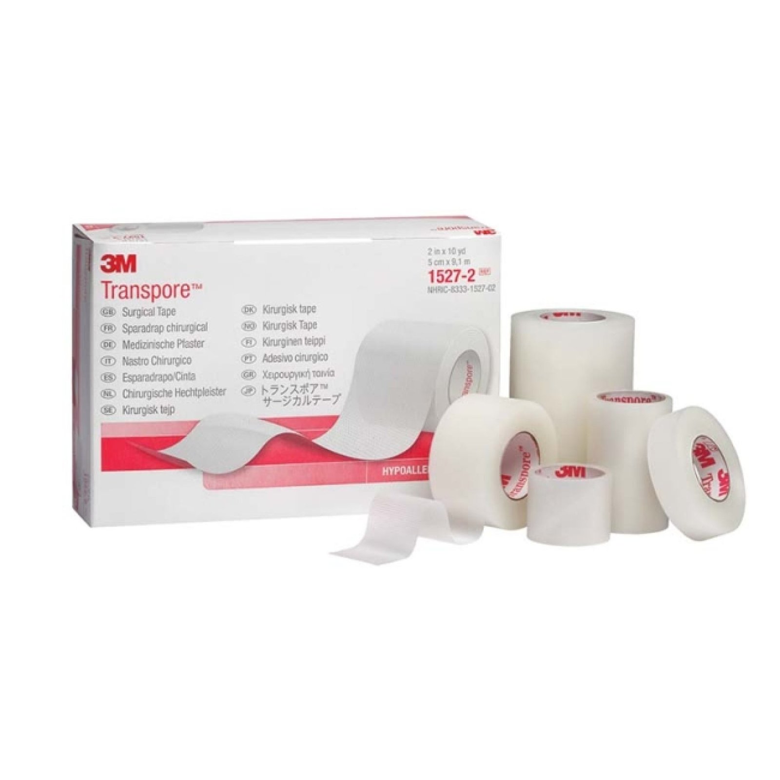3M Transpore Surgical Tape 25mm X 9.1m Hospital Requirements