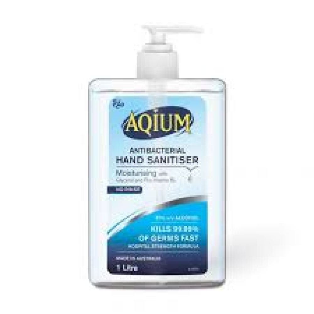 Ego Aqium Antibacterial Hand Sanitiser - 375ml Pump Scalpel Blade