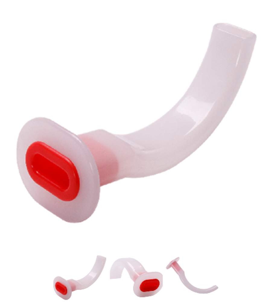 NS Guedel Airway - No 4 (Red), 100mm Length. M Device