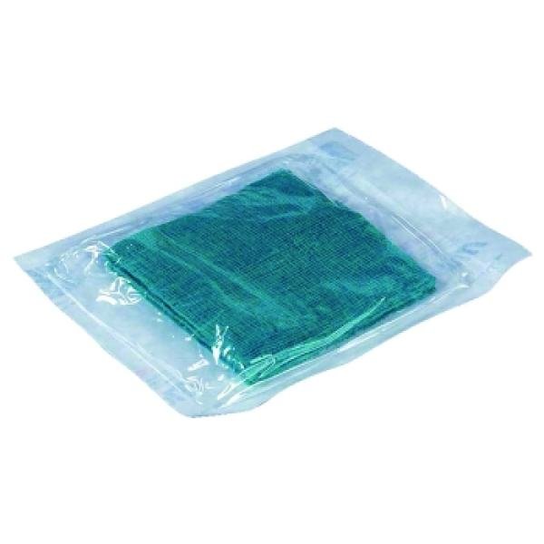 10 cm × 10 cm, Packet of 2, Green, Sterile Hospital Requirements