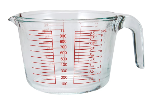 1L Measuring Cup- Glass Measuring Jug