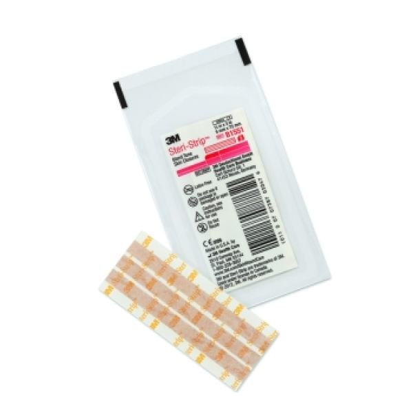 3M Steri-Strip Blend Tone Skin Closures, 6mm x 75mm, Tan Wound Closure Strips