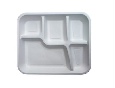 5CP Bagasse Meal Tray Multi-Cups