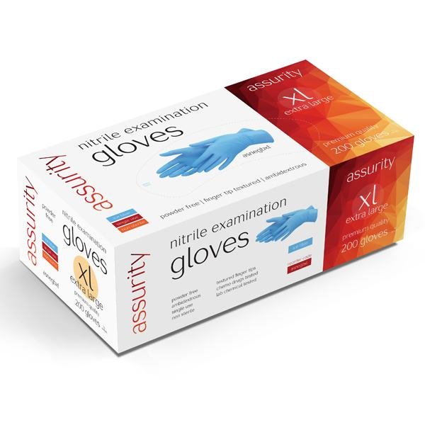  Gloves Nitrile Powder Free- XL Hospital Requirements