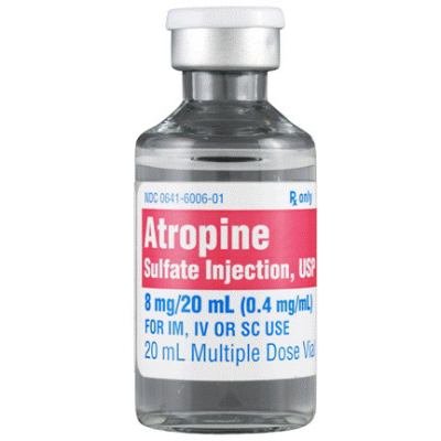 Atropine Labels Lab requirements