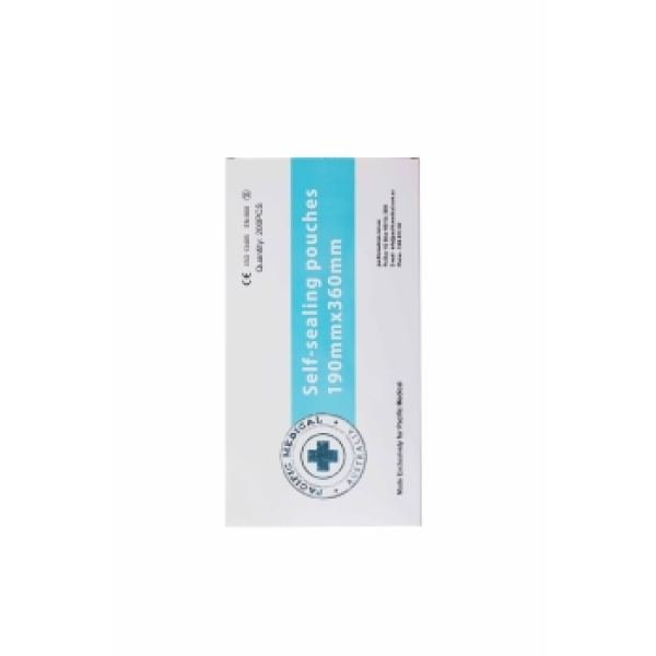 Autoclave Pouch 190 × 360mm Self Seal Pacific