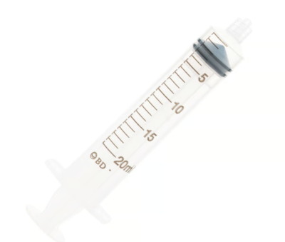 BD Syringe 20ml Eccentric Tip  BD