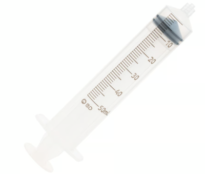 BD Syringe 50ml Luer-Lok Plastipak Hospital Requirements