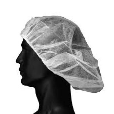 CAP BERET DISP THEATRE (White) Disinfectant Solutions