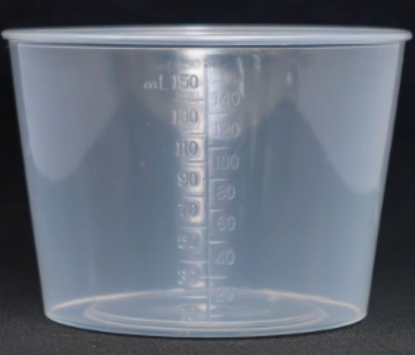 Clear Gallipot 150ml Plastic Bowl