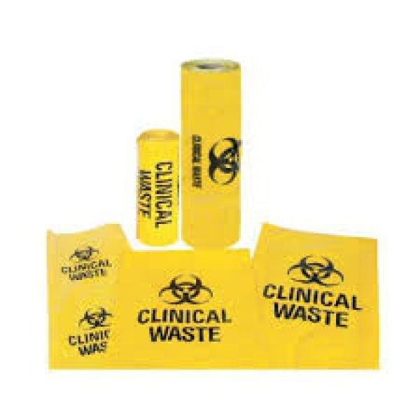 Clinical Waste Bag 30L (500 x 600mm) Pack 50 ECG Electrodes