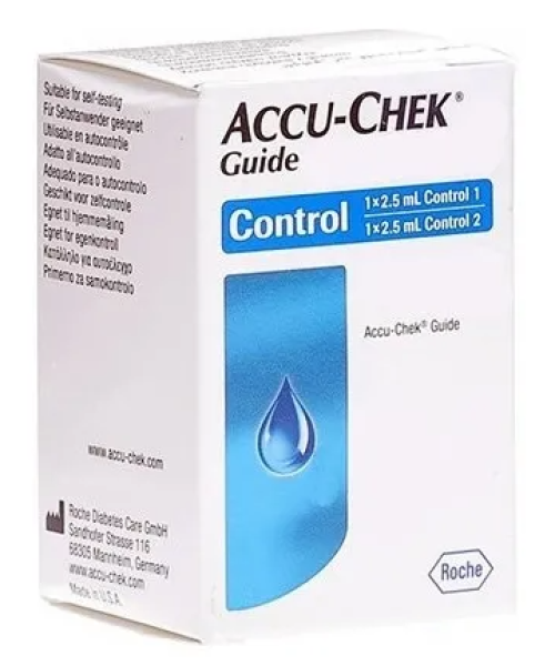 CONTROL SOLUTION ACCU-CHEK® GUIDE Glucose & INR
