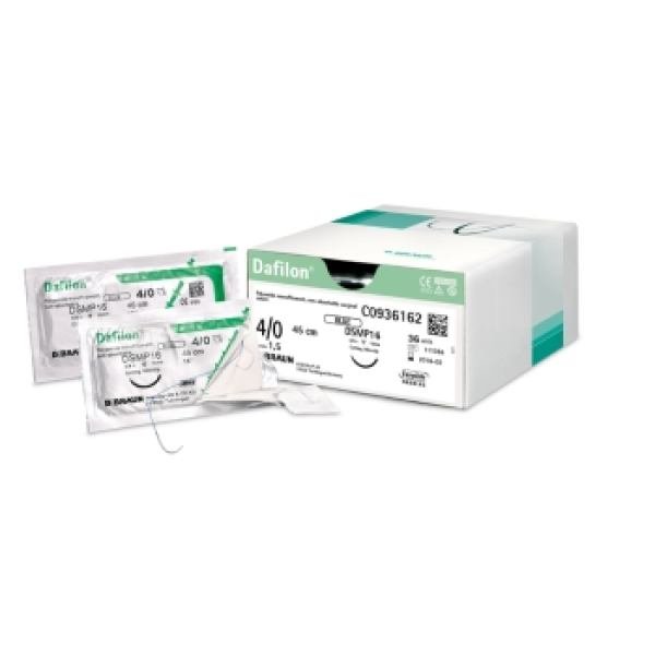 Dafilon Nylon Sutures 3-0 19mm RC 45cm Nylon Sutures