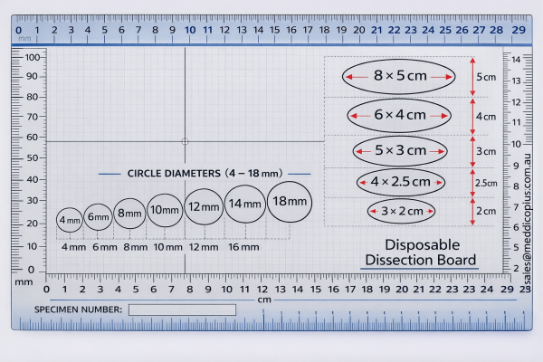 Disposable Dissection Board – Small  8 Disposable Dissection Board