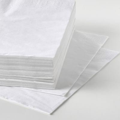 FANTASTISK Paper Napkin – White 40x40cm Multi-Cups