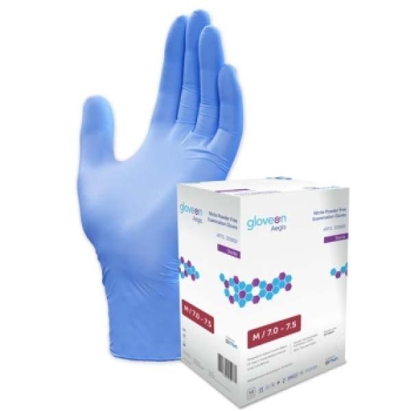 GloveON Aegis Sterile Nitrile Examination Gloves –Small Mun Medical 