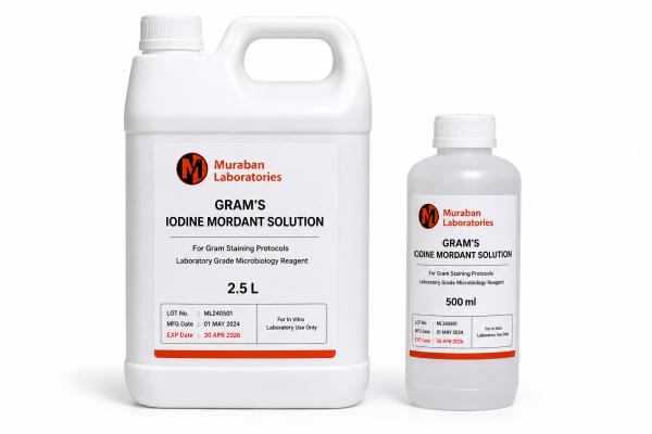 Gram’s Iodine Mordant Solution – 2.5L Cytology Stains 