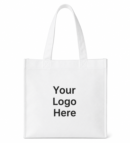 Green- Custom Branded Non-Woven Tote Bag with Handle – 13 Conference & Giveaway Bags