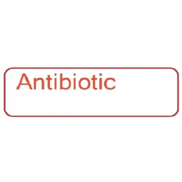 Label antibiotic Medication & IV Labels