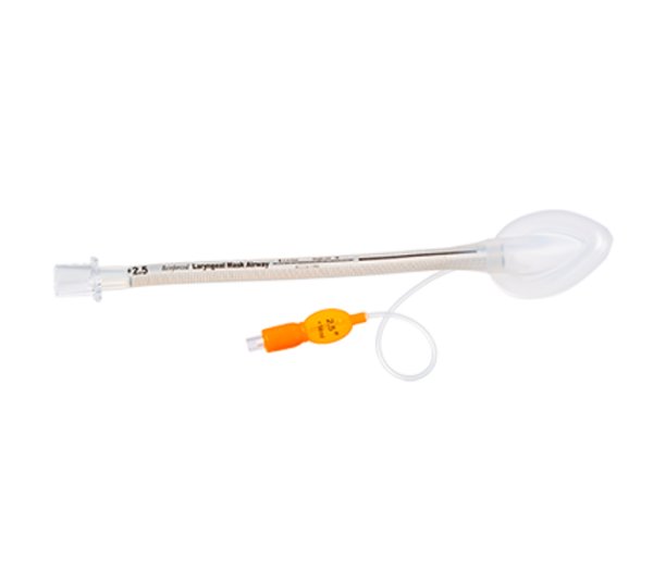 Laryngeal Airway Mask   Reinforced Silicone Disposable  Size 2.5, Orange Hospital Requirements