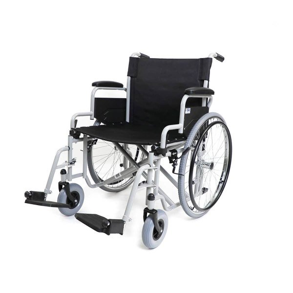 Medical Heavy Duty Wheelchair – Steel Frame Wheelchair