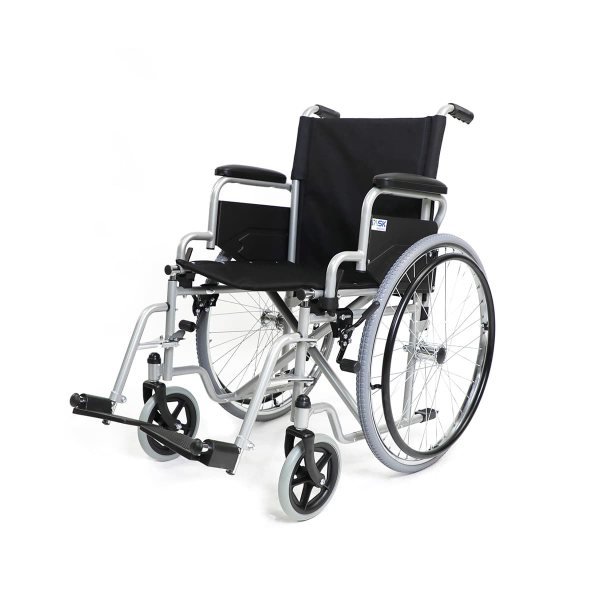 Medical Standard Wheelchair – Steel Frame Wheelchair