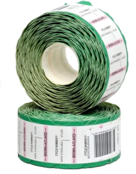 Meditrax Adhesive Labels Suretrax Green Sterilisation Accessories