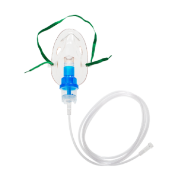 Nebuliser Kit / Elongated Shape/ 10mL Nebuliser Jar/ 2.1m Tubing/ Adult Nebuliser Kit