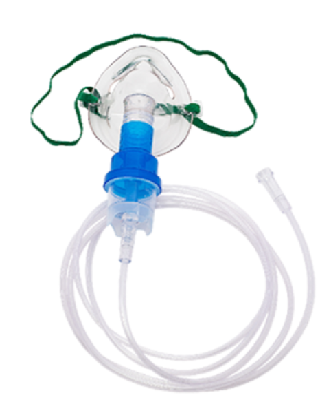 Nebuliser Kit / Elongated Shape/ 10mL Nebuliser Jar/ 2.1m Tubing/ Child Nebuliser Kit