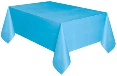 Paper Tablecover – Pastel Blue Multi-Cups