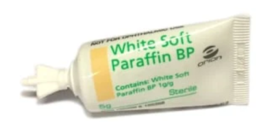 Paraffin White Soft 5g Tube Sterile Vaseline & Wound Care