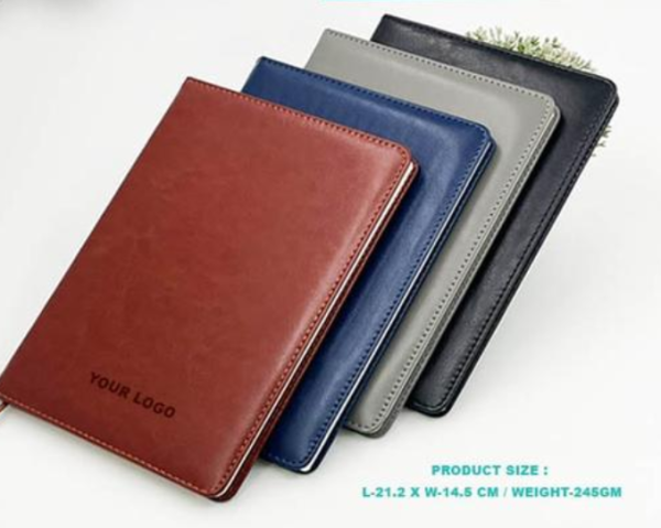 A5 PU Leather Notebook Diary -Premium Leather Diaries
