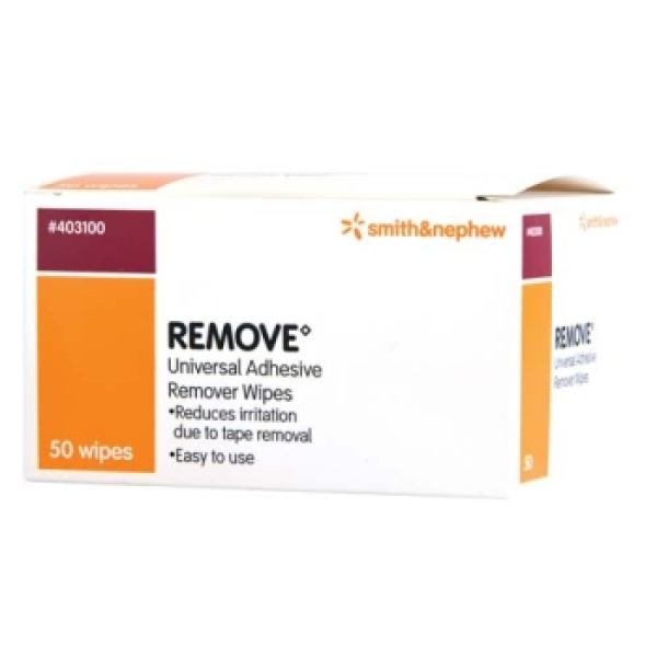 REMOVE Adhesive Solvent Wipes Skin Prep & Adhesive Removal