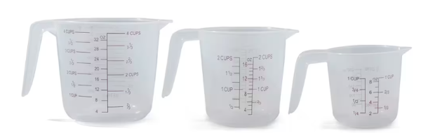 Set of 3 Measuring Jugs Measuring Jug