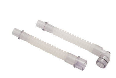 Silicone Extension Tube w/ 15mm Inlet & Straight Swivel  Anaesthetic Masks & Breathing Accessories