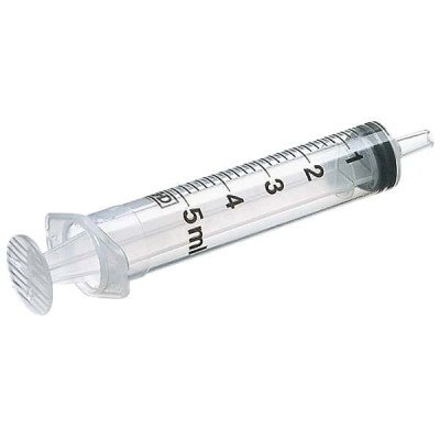 Syringe 3 mL Luer Lock Tip (Single Use) Gauze Swabs-Sterile