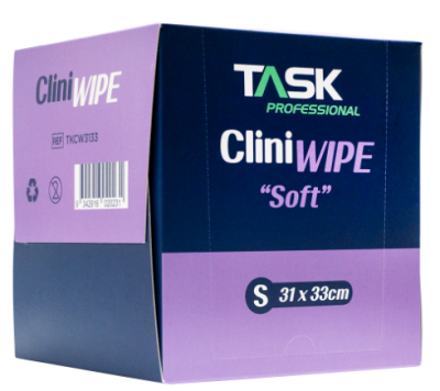 Task Professional Clini Wipe Soft S: 31 × 33 cm Wipes and Towels