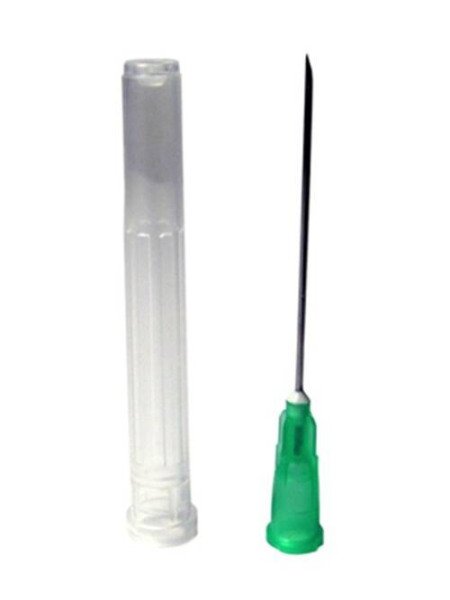 Terumo Agani Hypodermic Needles 21G x 25mm Green 