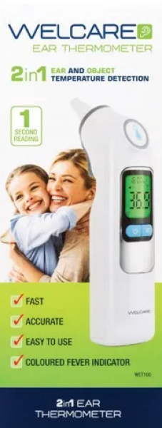THERMOMETER TYMPANIC WELCARE Thermometers