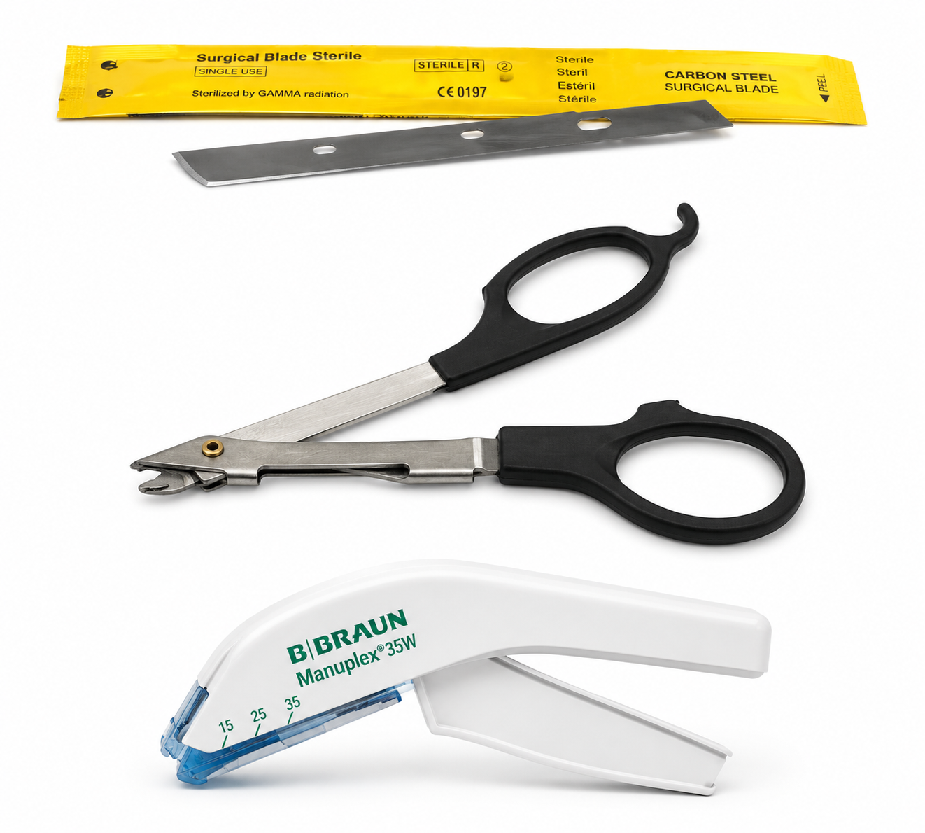 Skin Stitch  cutter/ Stapler/ Graft 
